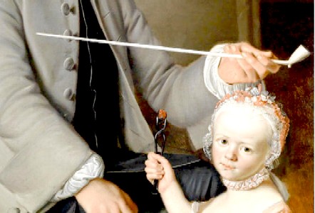 Tobacco Tongs Being Used